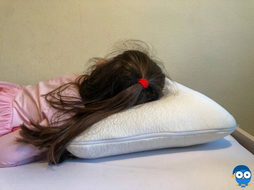 Panda Kids pillow stomach sleeping